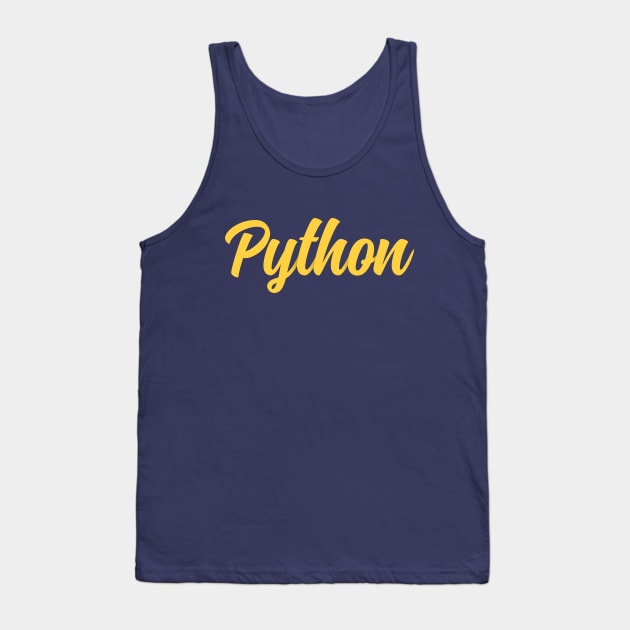 Python Programmer Tank Top by vladocar